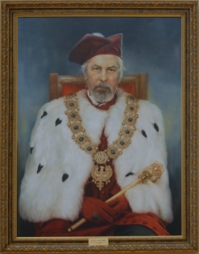 Prof. dr hab. Marian Eckert - Rektor Wyższej Szkoły Inżynierskiej w latach 1987-1990