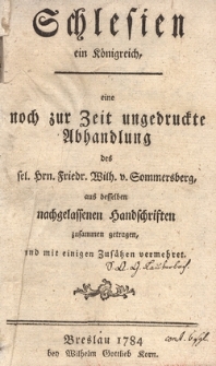Schlesien ein Königreich