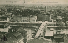 Gorzów Wlkp. / Landsberg a. W.; Blick vom Kirchturm nach der Damm-Vorstadt