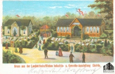 Kostrzyn / Cüstrin; Gruss aus der Landwirtschaftlichen Industrie- u. Gewerbe-Ausstellung Cüstrin