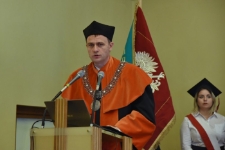 Uroczystość wręczenia tytułu doktora honoris causa Uniwersytetu Zielonog&oacute;rskiego profersorowi Ericowi Rogersowi (fot. 6)