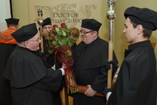 Uroczystość wręczenia tytułu doktora honoris causa Uniwersytetu Zielonog&oacute;rskiego profersorowi Ericowi Rogersowi (fot. 13)