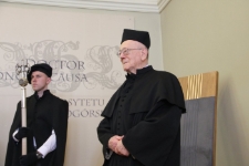 Uroczystość wręczenia tytułu doktora honoris causa Uniwersytetu Zielonog&oacute;rskiego profersorowi Zbigniewowi Kowalowi (fot. 7)