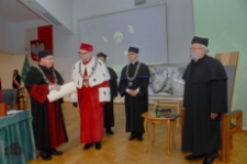 Uroczystość wręczenia tytułu doktora honoris causa Uniwersytetu Zielonog&oacute;rskiego Krzysztofowi Pendereckiemu (fot. 57)