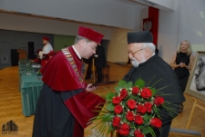 Uroczystość wręczenia tytułu doktora honoris causa Uniwersytetu Zielonog&oacute;rskiego Krzysztofowi Pendereckiemu (fot. 83)