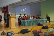 Uroczystość wręczenia tytułu doktora honoris causa Uniwersytetu Zielonog&oacute;rskiego Krzysztofowi Pendereckiemu (fot. 89)