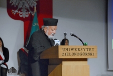 Uroczystość wręczenia tytułu doktora honoris causa Uniwersytetu Zielonog&oacute;rskiego Krzysztofowi Pendereckiemu (fot. 114)