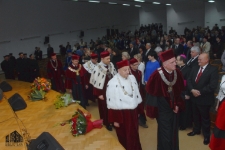 Uroczystość wręczenia tytułu doktora honoris causa Uniwersytetu Zielonogórskiego Krzysztofowi Pendereckiemu (fot. 209)