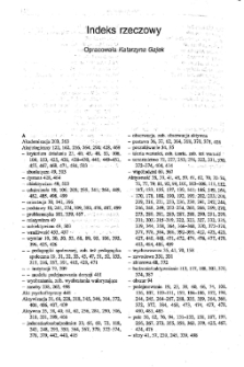 Pedagogika społeczna: podręcznik akademicki. 1 - indeks rzeczowy