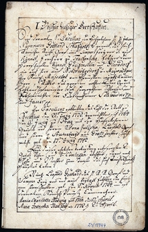 Geschichte des geschlechts der Schaffgotsche