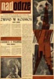 Nadodrze: pismo społeczno-kulturalne, listopad 1960