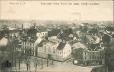 Nowa Sól / Neusalz a. O.; Panorama vom Turm der kath. Kirche gesehen