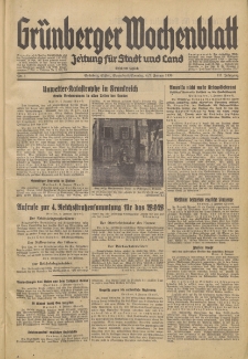 Grünberger Wochenblatt: Zeitung für Stadt und Land, No. 3. (4./5. Januar 1936)