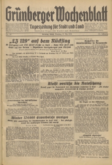 Grünberger Wochenblatt: Tageszeitung für Stadt und Land, No. 110. (12. Mai 1936)