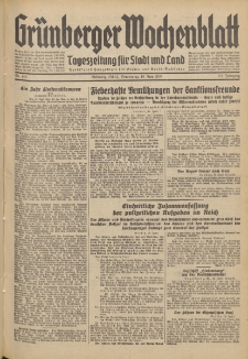 Grünberger Wochenblatt: Tageszeitung für Stadt und Land, No. 140. (18. Juni 1936)