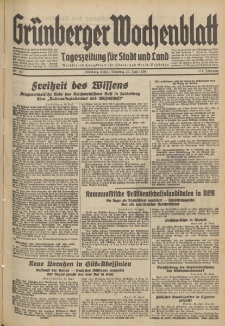 Grünberger Wochenblatt: Tageszeitung für Stadt und Land, No. 150. (30. Juni 1936)