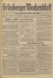 Grünberger Wochenblatt: Tageszeitung für Stadt und Land, No. 234. (6. Oktober 1936)