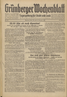 Gr&uuml;nberger Wochenblatt: Tageszeitung f&uuml;r Stadt und Land, No. 304. (30. Dezember 1936)