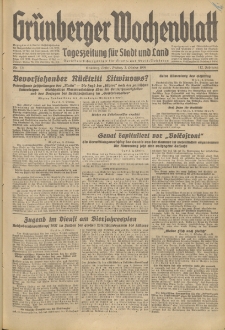 Grünberger Wochenblatt: Tageszeitung für Stadt und Land, No. 231. (2. Oktober 1936)