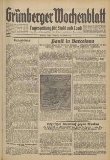 Grünberger Wochenblatt: Tageszeitung für Stadt und Land, No. 34. (10. Februar 1937)