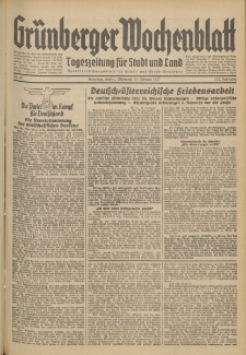 Grünberger Wochenblatt: Tageszeitung für Stadt und Land, No. 46. (24. Februar 1937)