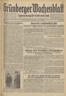 Grünberger Wochenblatt: Tageszeitung für Stadt und Land, No. 55. (6./7. März 1937)