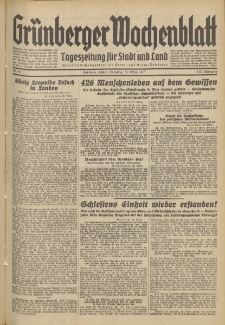 Grünberger Wochenblatt: Tageszeitung für Stadt und Land, No. 69. (23. März 1937)