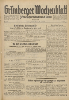 Grünberger Wochenblatt: Zeitung für Stadt und Land, No. 139. (18. Juni 1935)