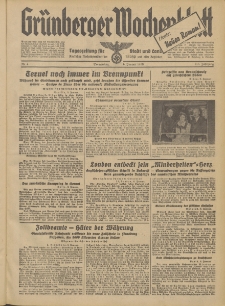 Grünberger Wochenblatt: Tageszeitung für Stadt und Land, No. 4. (6. Januar 1938)