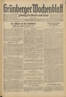 Grünberger Wochenblatt: Zeitung für Stadt und Land, No. 138. (17. Juni 1935)