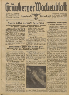 Grünberger Wochenblatt: Tageszeitung für Stadt und Land, No. 26. (1. Februar 1938)