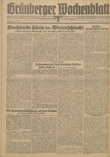 Grünberger Wochenblatt: Zeitung für Stadt und Land, No. 7. (10. Januar 1944)