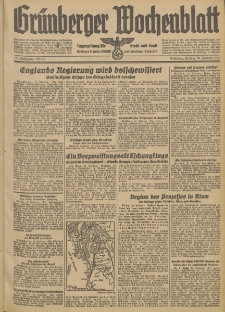 Grünberger Wochenblatt: Tageszeitung für Stadt und Land, No. 43. (20. Februar 1942)