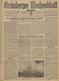 Grünberger Wochenblatt: Tageszeitung für Stadt und Land, No. 76. (31. März 1942)