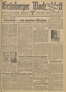 Gr&uuml;nberger Wochenblatt: Tageszeitung f&uuml;r Stadt und Land, No. 122. (28. Mai 1942)