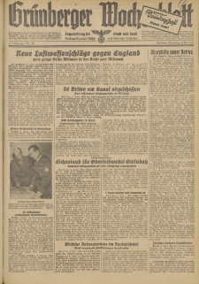 Grünberger Wochenblatt: Tageszeitung für Stadt und Land, No. 128. (4. Juni 1942)