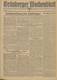 Gr&uuml;nberger Wochenblatt: Zeitung f&uuml;r Stadt und Land, No. 54. (4./5. M&auml;rz 1944)