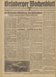 Grünberger Wochenblatt: Tageszeitung für Stadt und Land, No. 153. (3. Juli 1942)