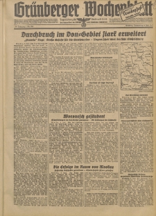 Grünberger Wochenblatt: Tageszeitung für Stadt und Land, No. 158. (9. Juli 1942)