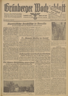 Grünberger Wochenblatt: Tageszeitung für Stadt und Land, No. 100. (30. April 1942)