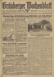 Grünberger Wochenblatt: Tageszeitung für Stadt und Land, No. 120. (26. Mai 1942)