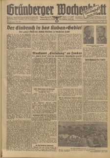 Grünberger Wochenblatt: Tageszeitung für Stadt und Land, No. 176. (30. Juli 1942)