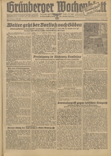 Grünberger Wochenblatt: Tageszeitung für Stadt und Land, No. 182. (6. August 1942)