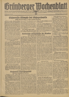 Gr&uuml;nberger Wochenblatt: Zeitung f&uuml;r Stadt und Land, No. 55. (6. M&auml;rz 1944)