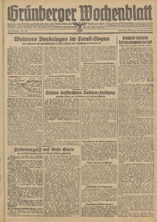 Grünberger Wochenblatt: Tageszeitung für Stadt und Land, No. 223. (23. September 1942)
