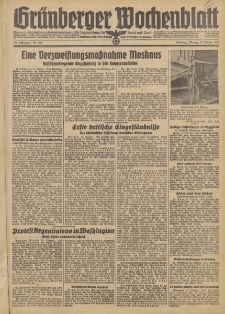 Grünberger Wochenblatt: Tageszeitung für Stadt und Land, No. 239. (12. Oktober 1942)