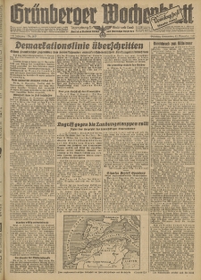 Grünberger Wochenblatt: Tageszeitung für Stadt und Land, No. 266. (12. November 1942)