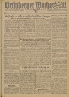 Grünberger Wochenblatt: Tageszeitung für Stadt und Land, No. 278. (26. November 1942)