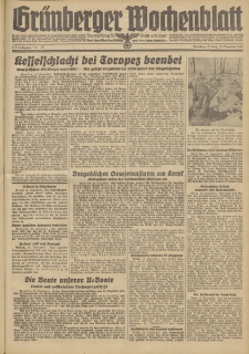 Grünberger Wochenblatt: Tageszeitung für Stadt und Land, No. 297. (18. Dezember 1942)