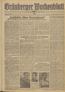 Gr&uuml;nberger Wochenblatt: Zeitung f&uuml;r Stadt und Land, No. 78. (1./2. April 1944)